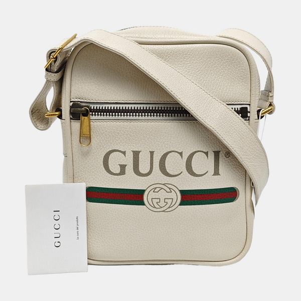 Print Calfskin White