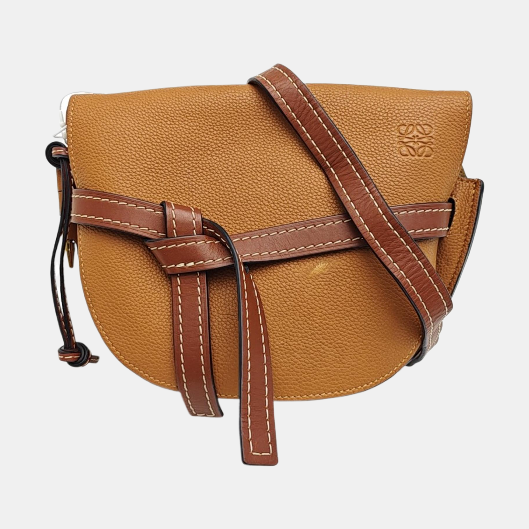 Gate Small Calfskin Brown