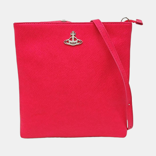 Calfskin Shoulder Bag Red