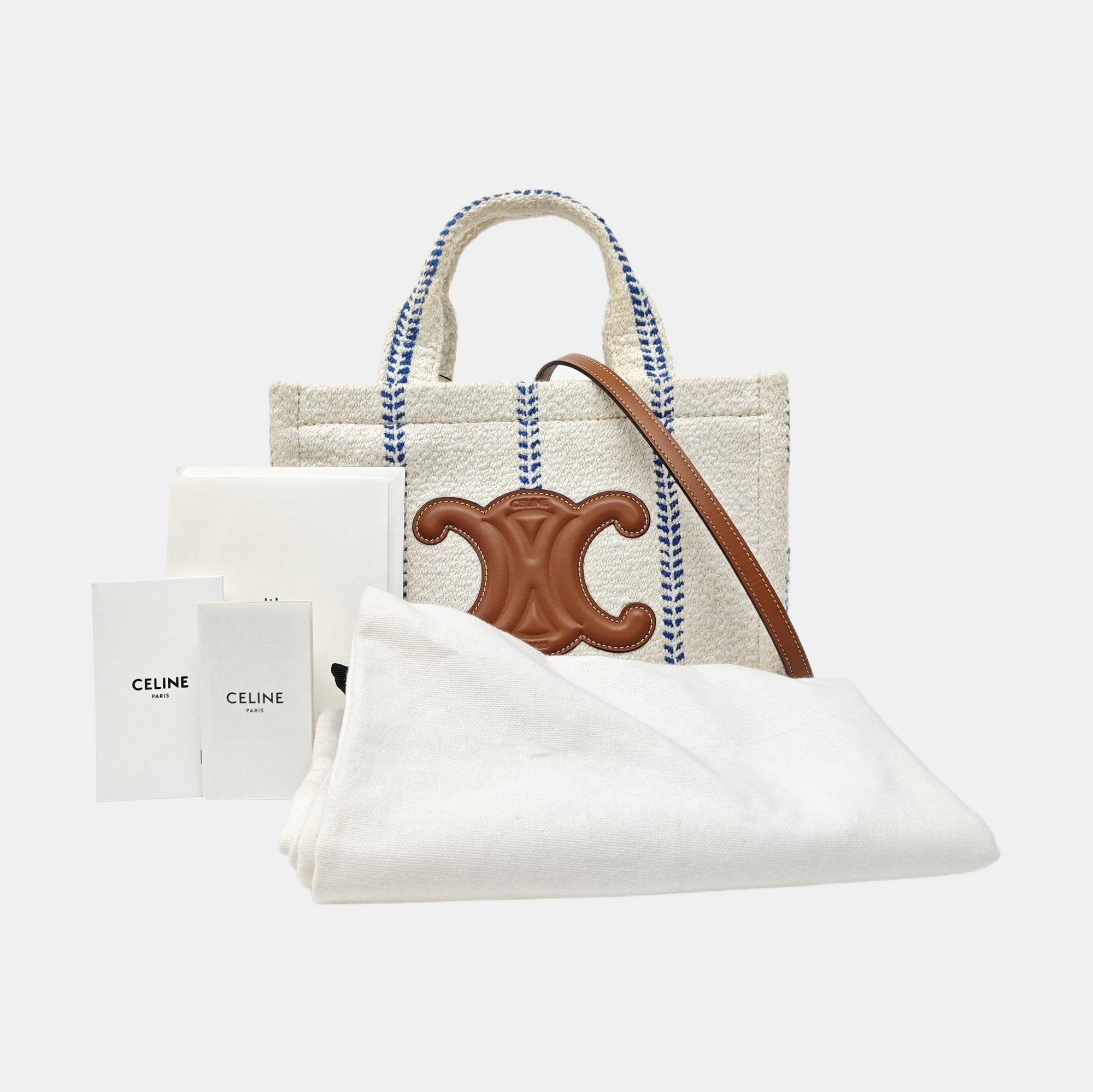 Fabric Tote Bag Small White