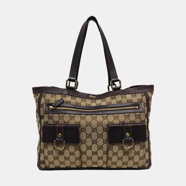 GG Imprime Monogram Canvas Beige
