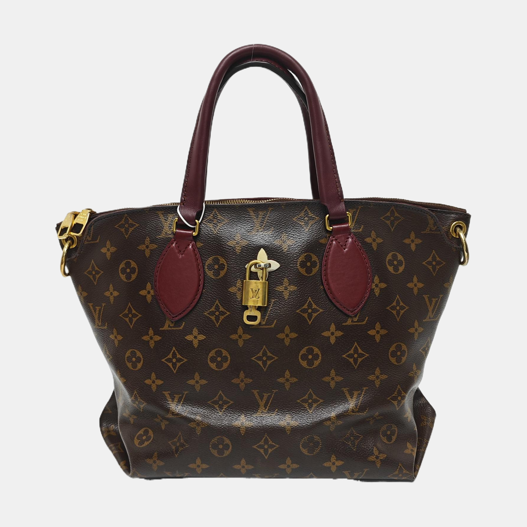 FLOWER Monogram Coated Canvas Brown