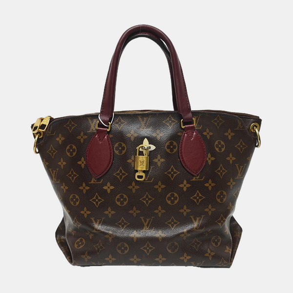 FLOWER Monogram Coated Canvas Brown