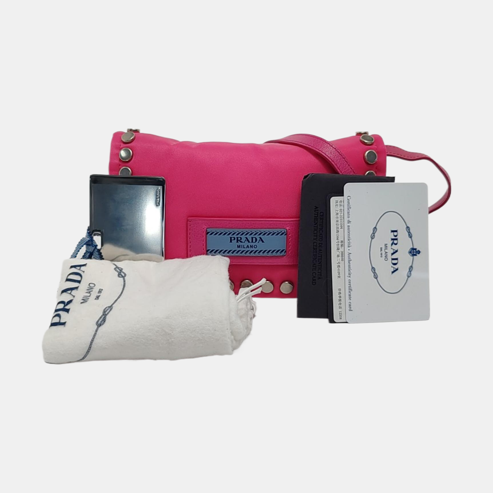 Etiquette Nylon Red