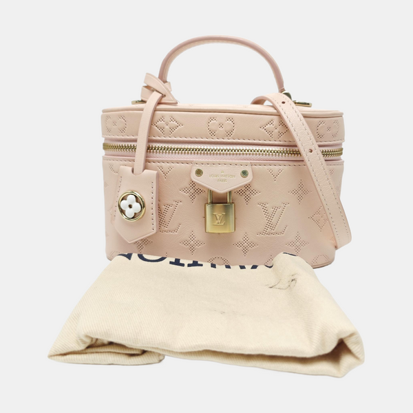 Vanity Chain Pouch PM Monogram Calfskin Pink