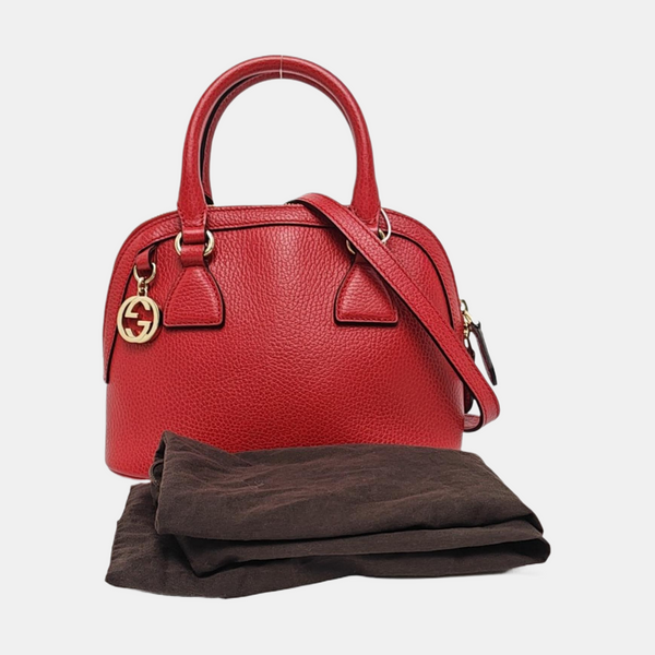 Dome Calfskin Red