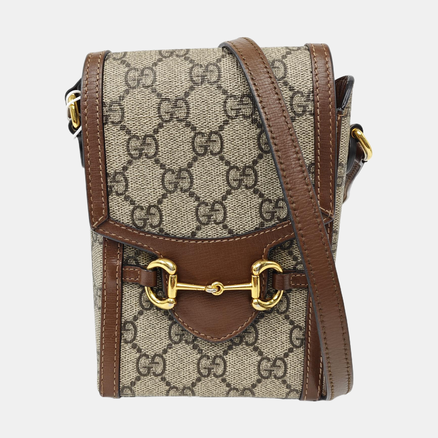 Horsebit 1955 Mini Coated Canvas Beige