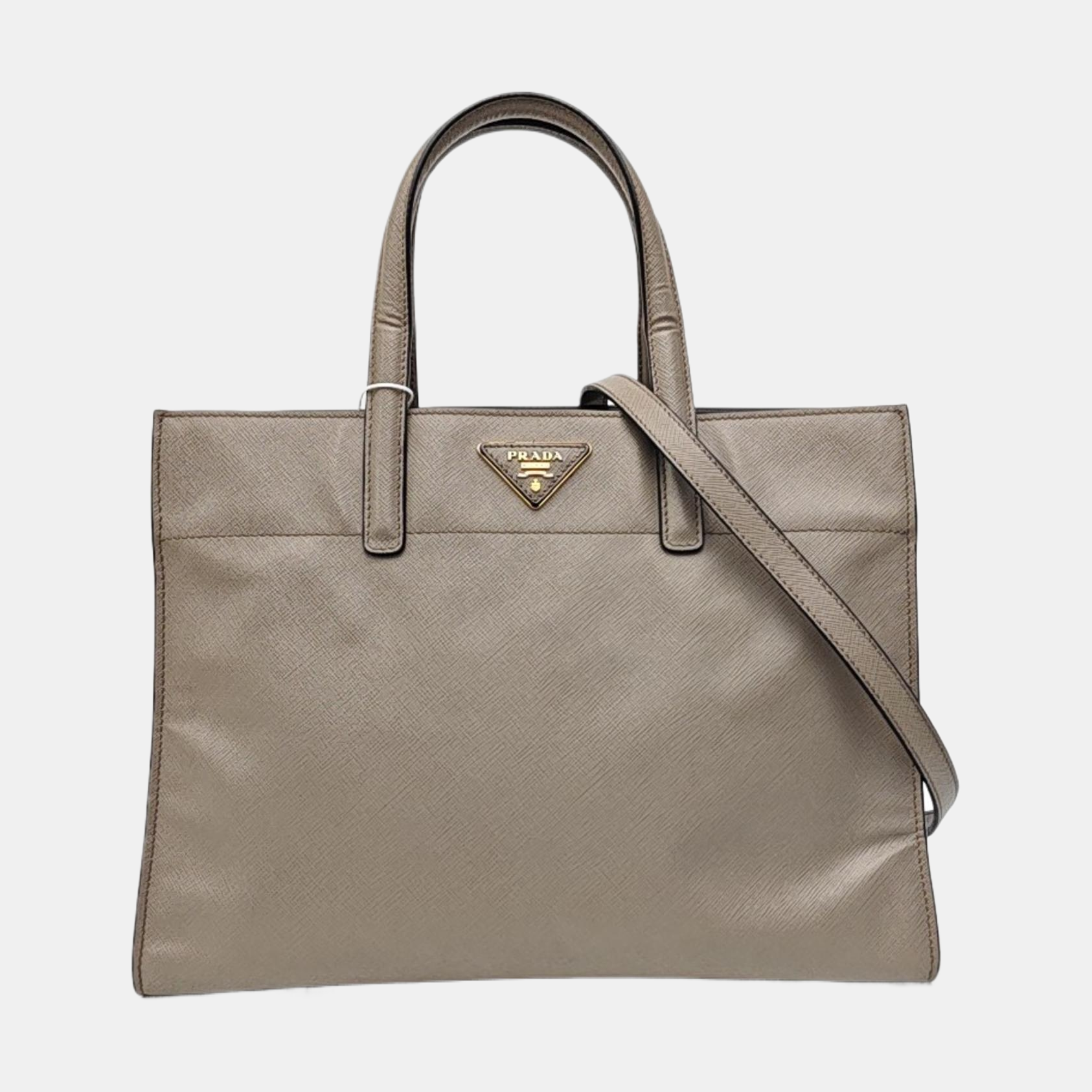 Esplanade Saffiano Calfskin Gray