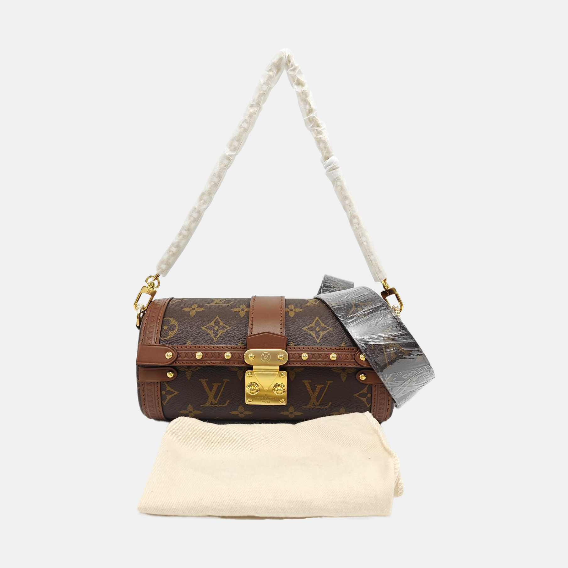 PAPILLON 19 Monogram Coated Canvas Brown