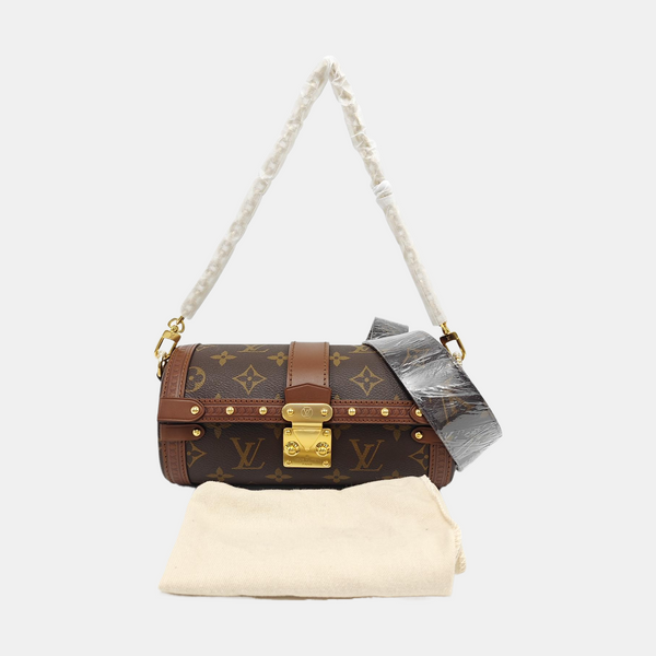 PAPILLON 19 Monogram Coated Canvas Brown