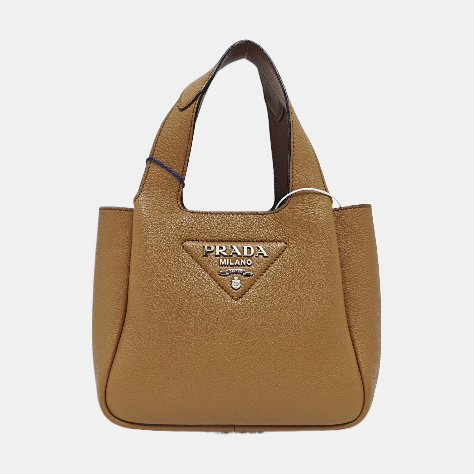 Calfskin Tote Bag Mini Brown