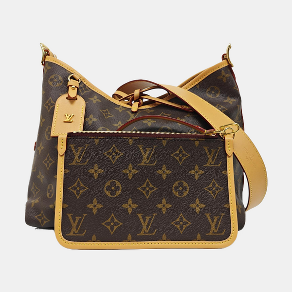 CARRYALL PM Monogram Coated Canvas Brown
