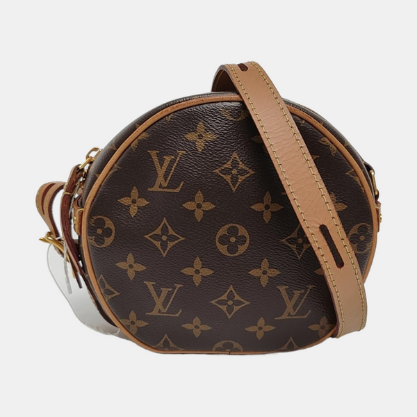 BOITE CHAPEAU PM Monogram Coated Canvas Brown
