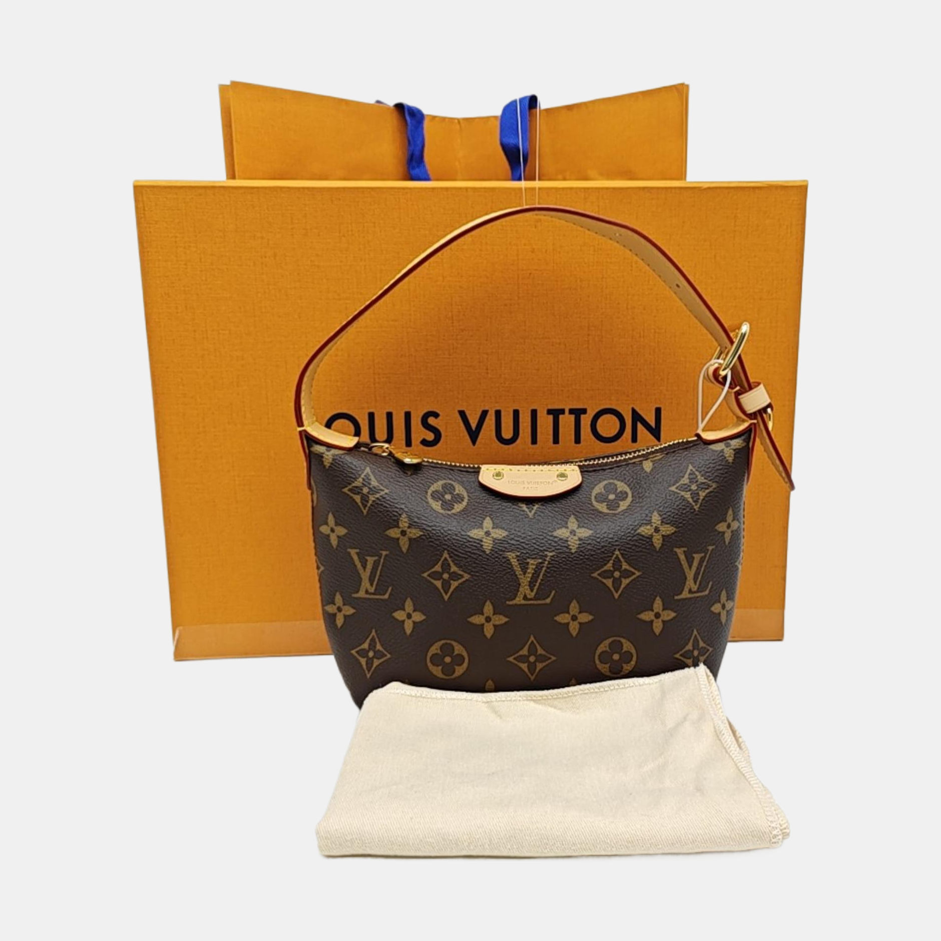 HILLS Monogram Coated Canvas Brown