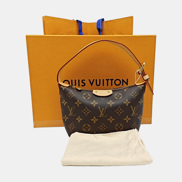 HILLS Monogram Coated Canvas Brown