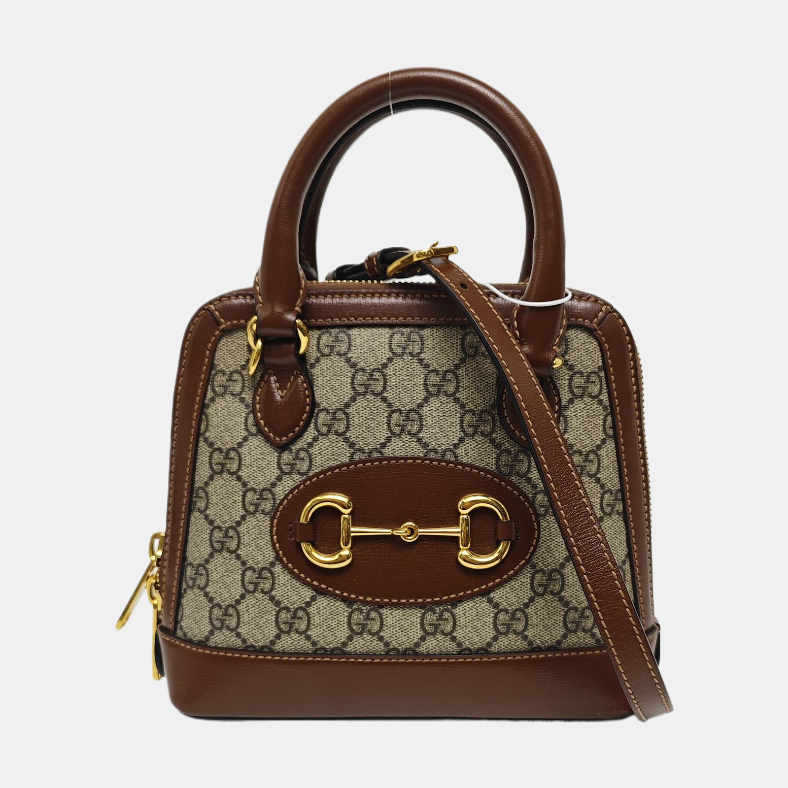 Horsebit 1955 Mini Coated Canvas Beige