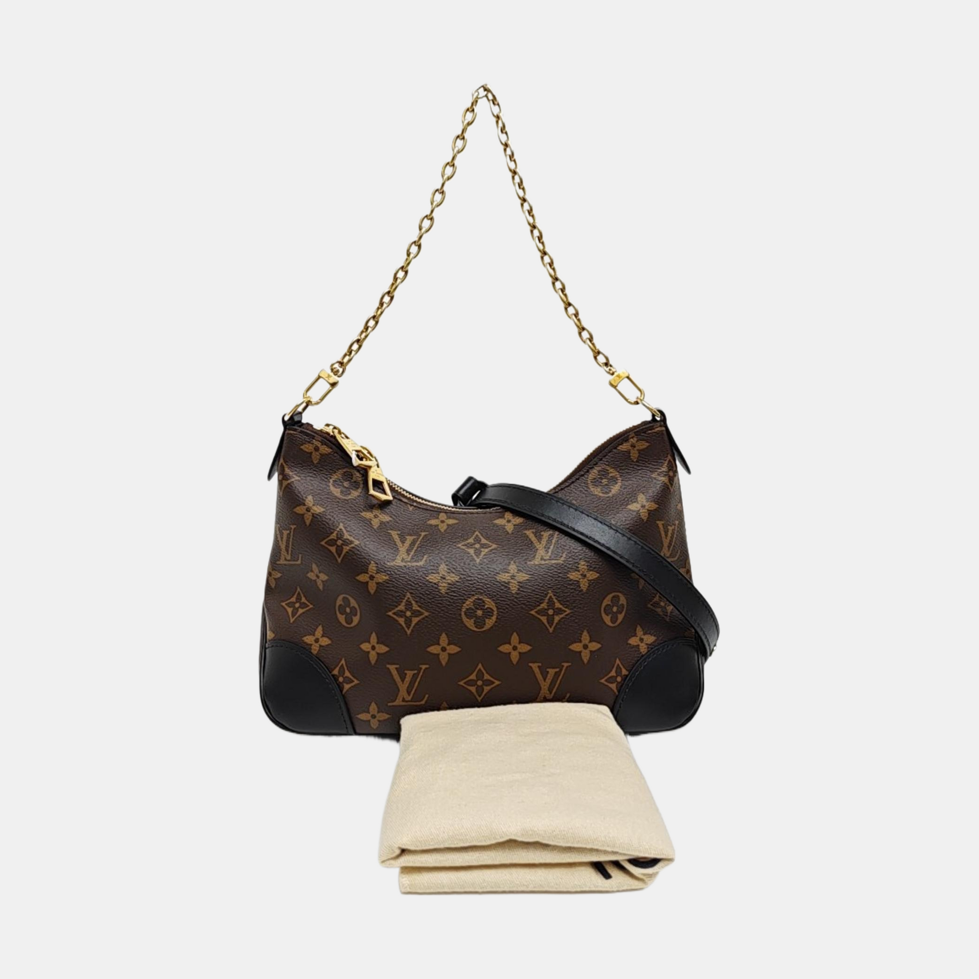 BOULOGNE Monogram Coated Canvas Brown