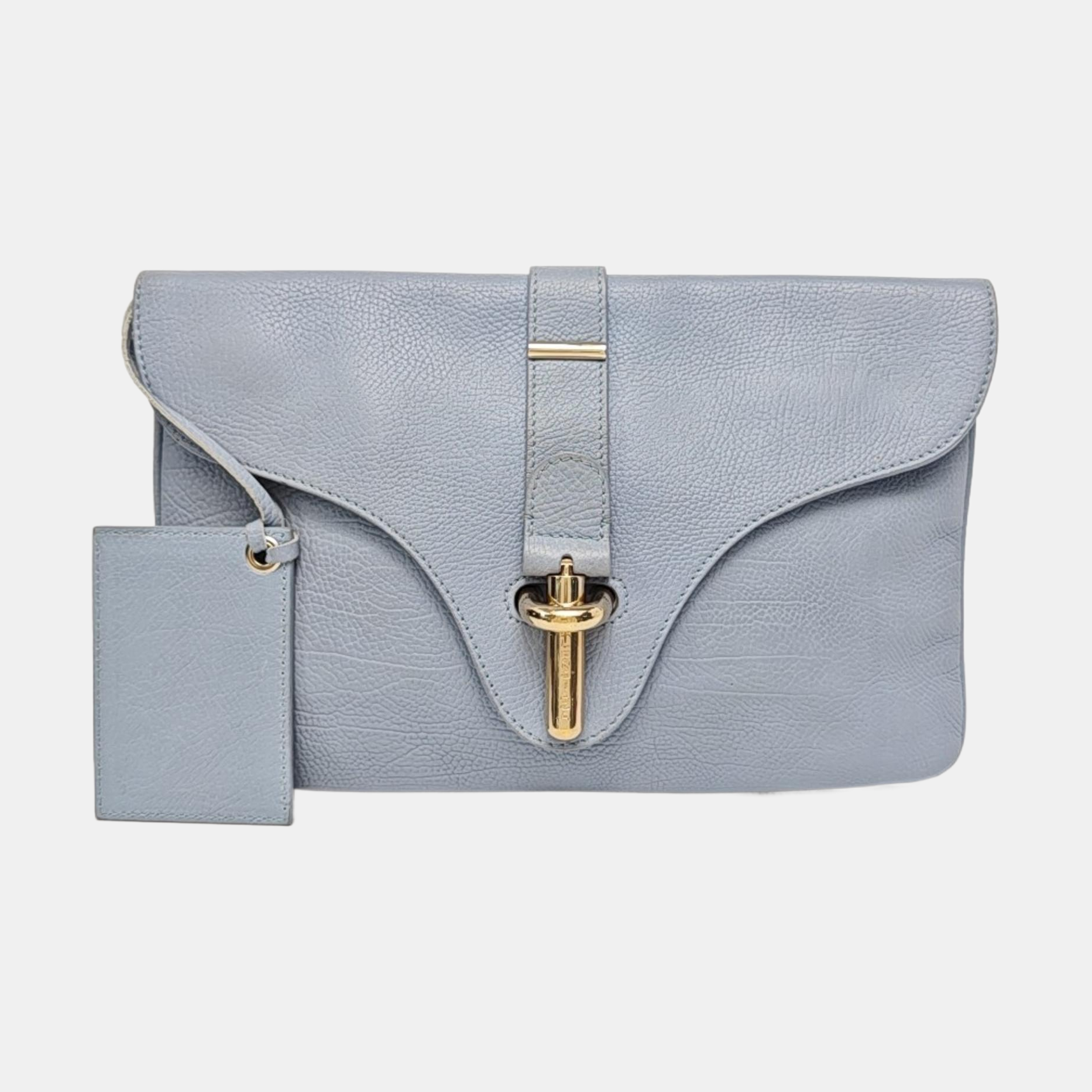 Tube Calfskin Blue