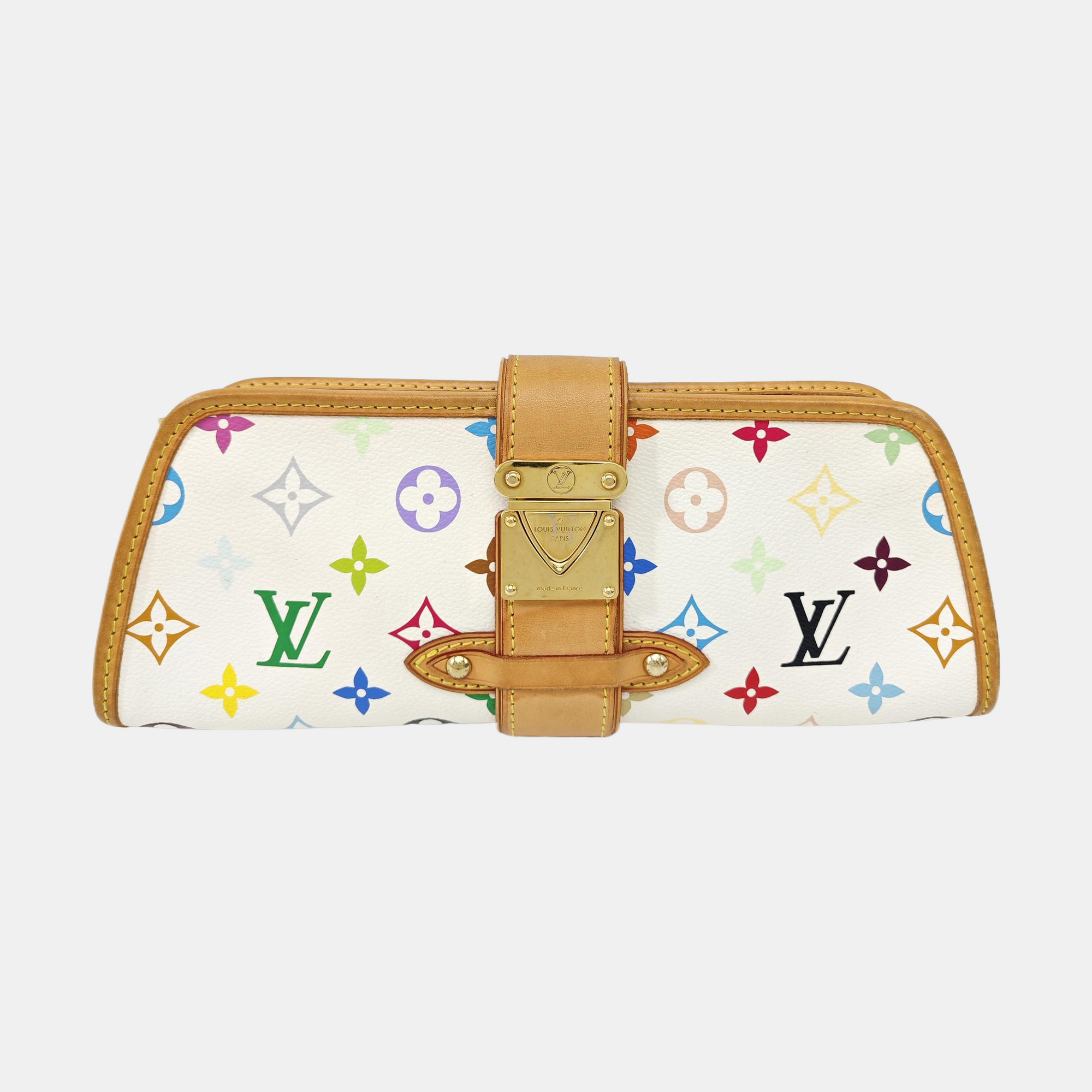LV × TM SHIRLEY Monogram Coated Canvas White