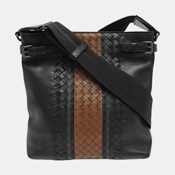 Lambskin Shoulder Bag Black
