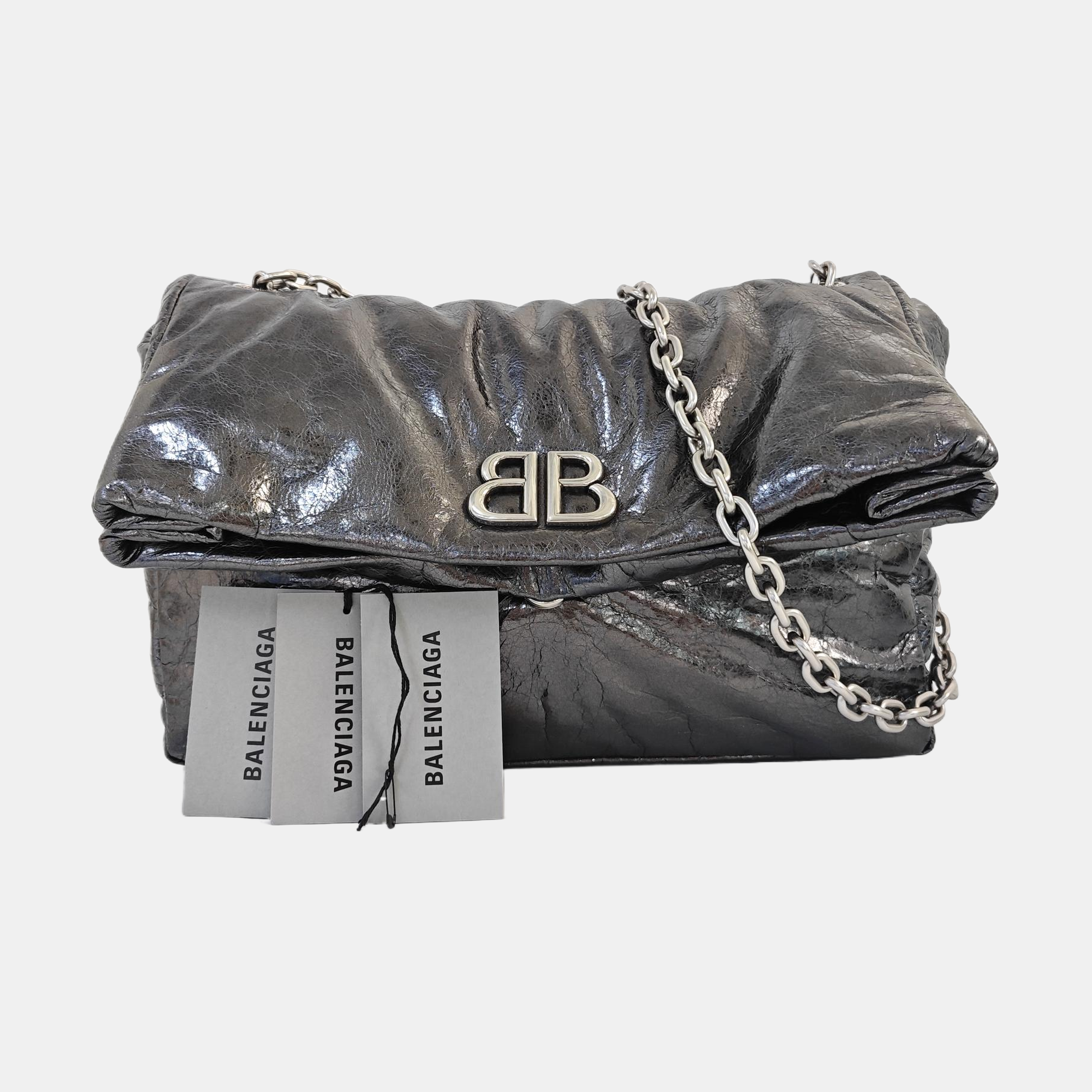 BB Calfskin Gray
