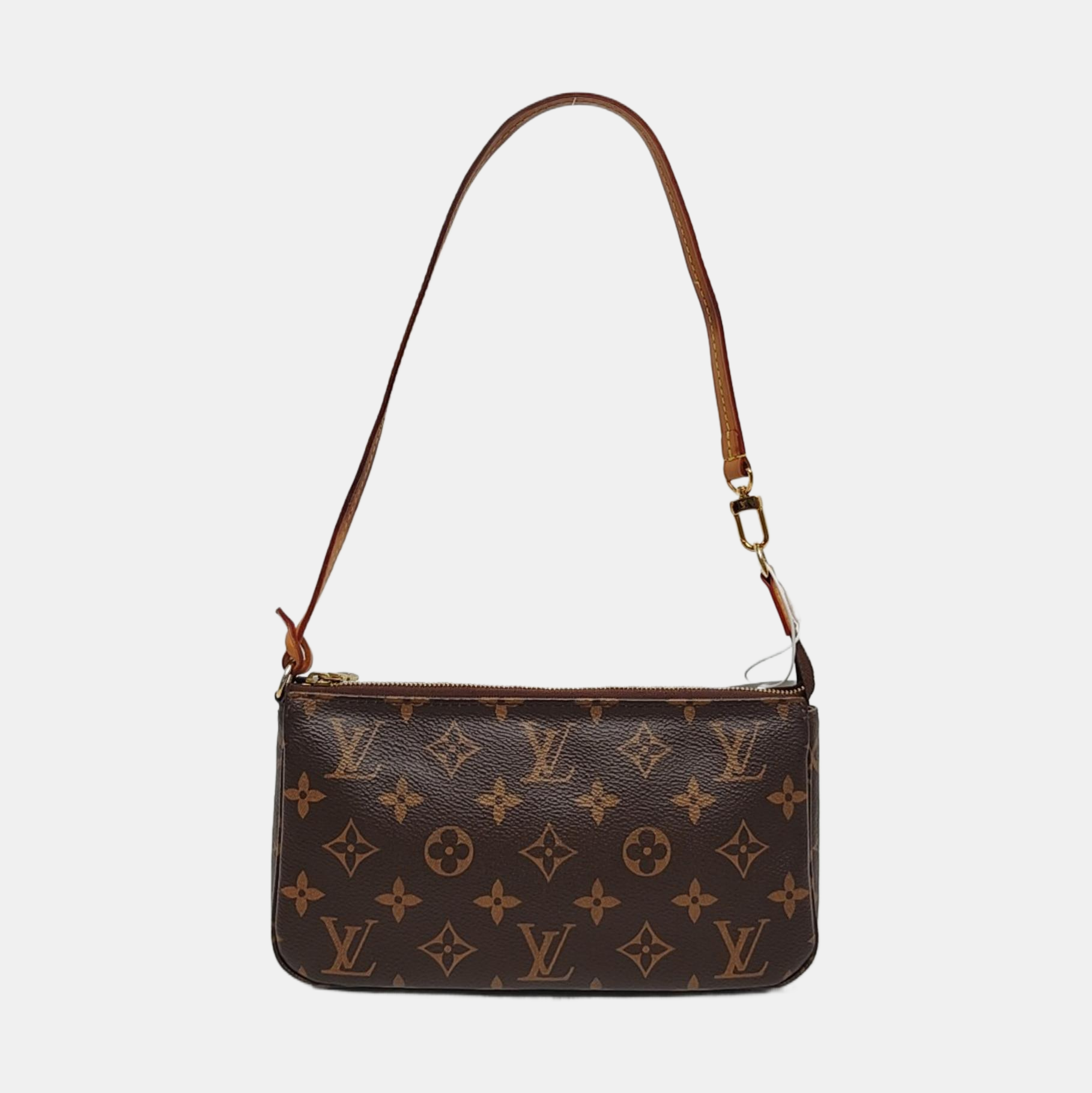 ACCESSOIRES GM Monogram Coated Canvas Brown
