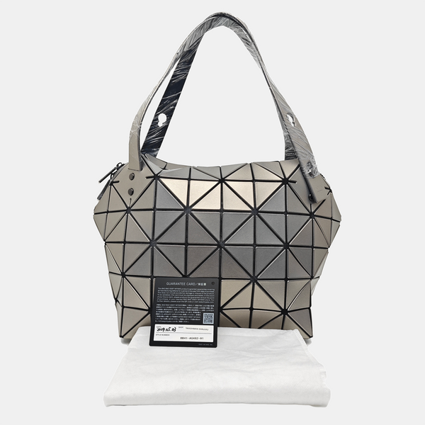Special Material Top Handle Bag Beige