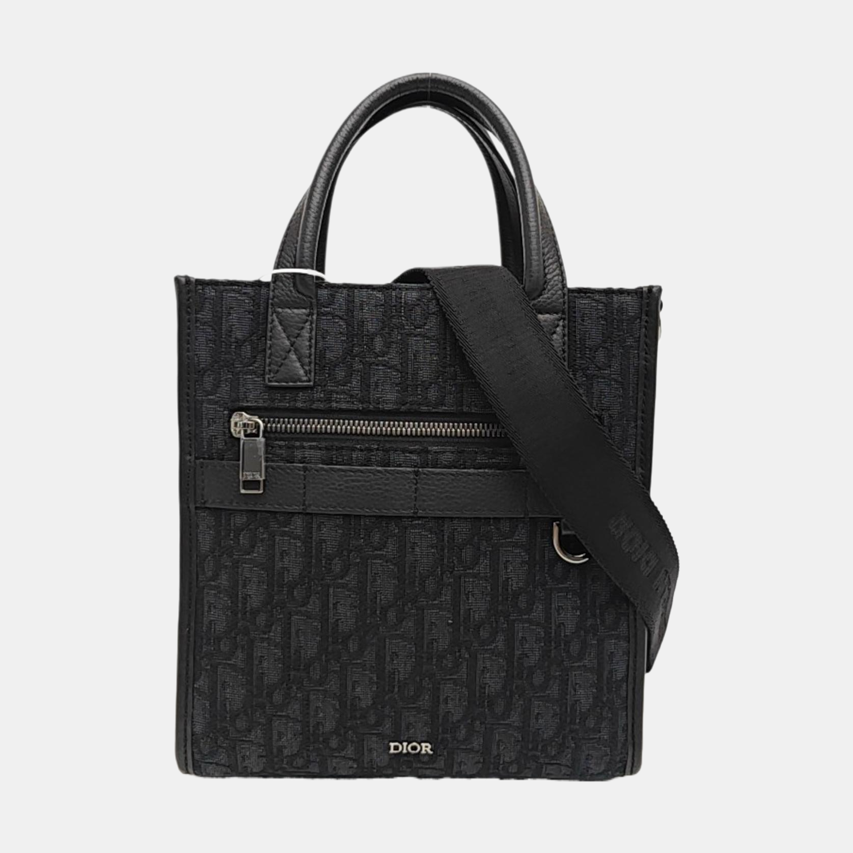 Safari Oblique Canvas Black