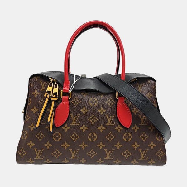 TUILERIES Monogram Coated Canvas Brown