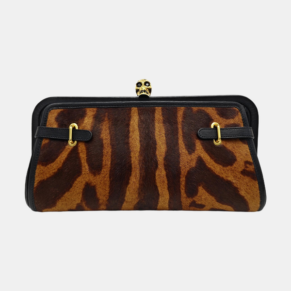 Horsehair Clutch Black