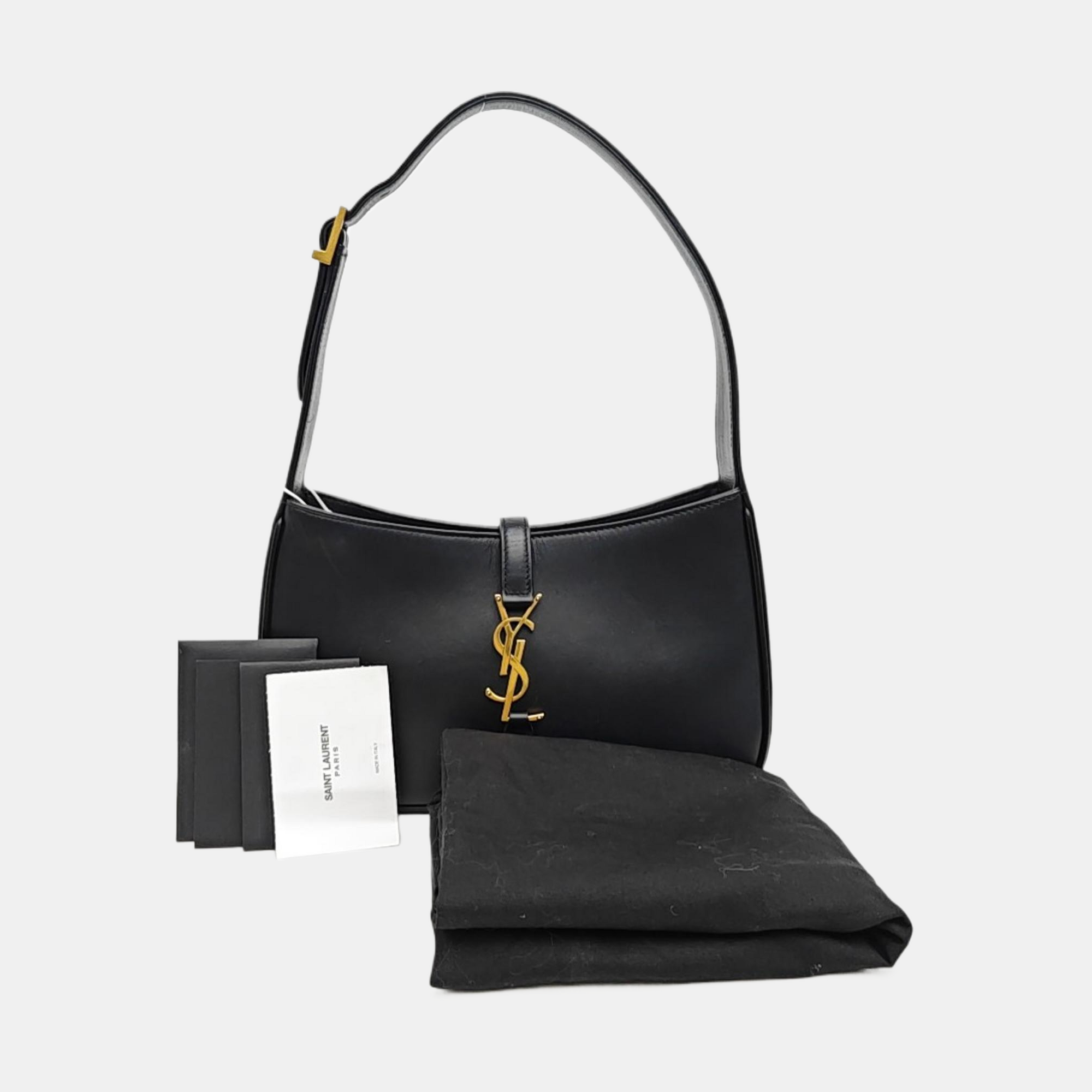 LE 5 À 7 Small Calfskin Black