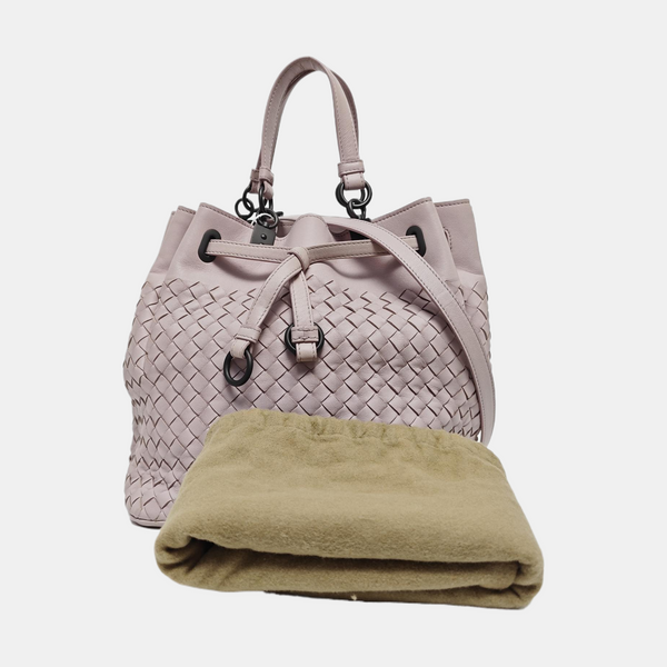 Lambskin Shoulder Bag Purple