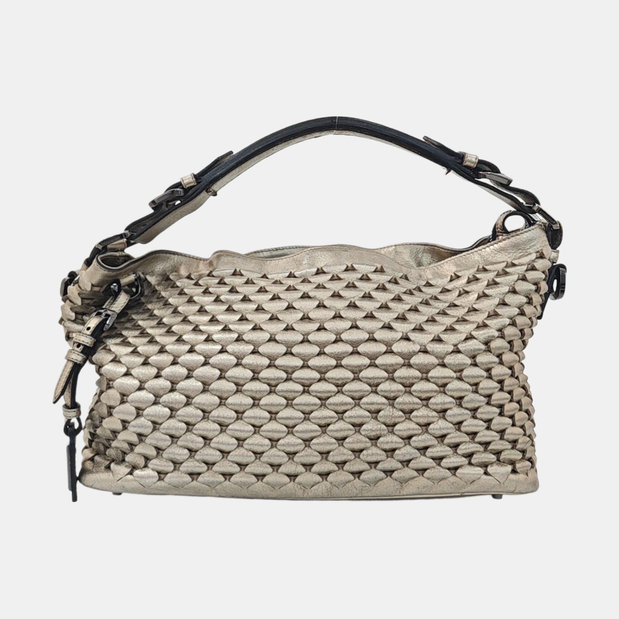Lambskin Shoulder Bag Beige