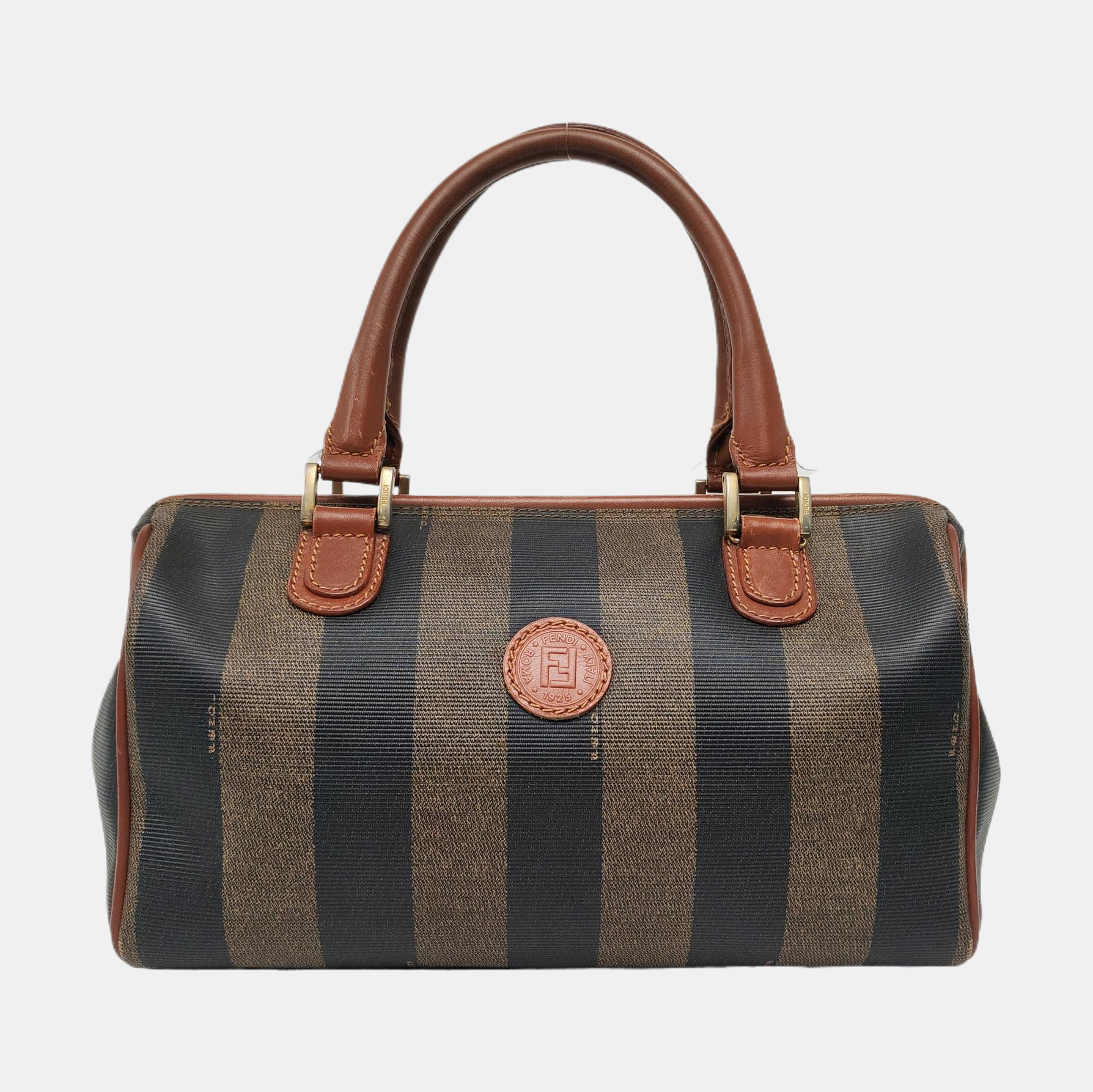 Pequin Coated Canvas Brown