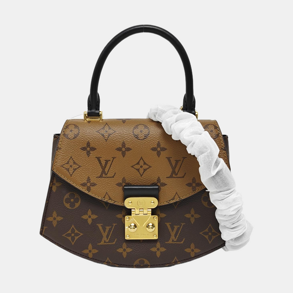 EDEN Monogram Coated Canvas Brown