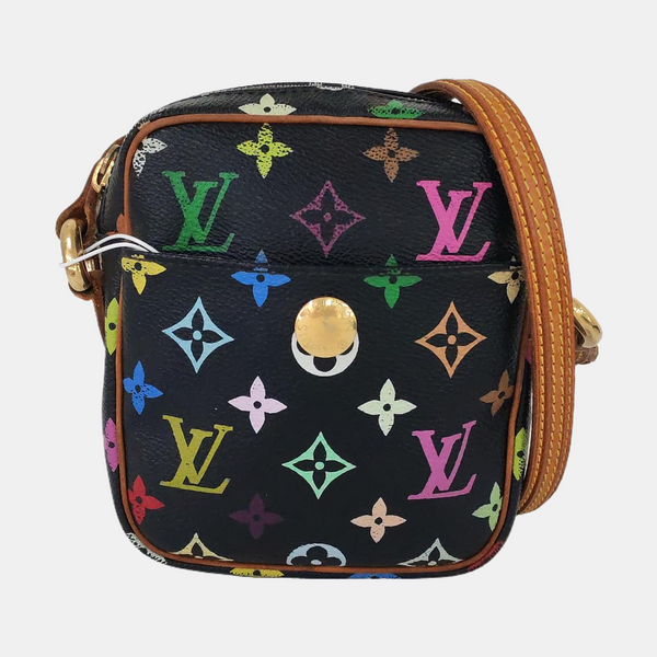 RIFT Monogram Coated Canvas Black