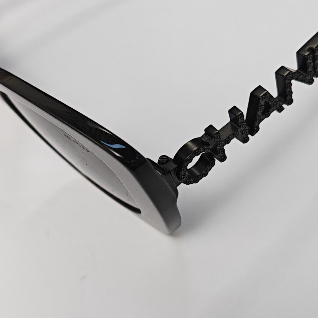 Synthetic Sunglasses Black