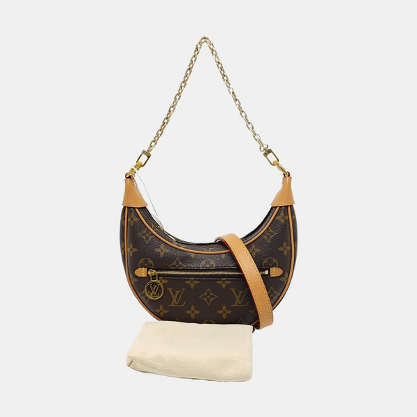 LOOP Monogram Coated Canvas Brown