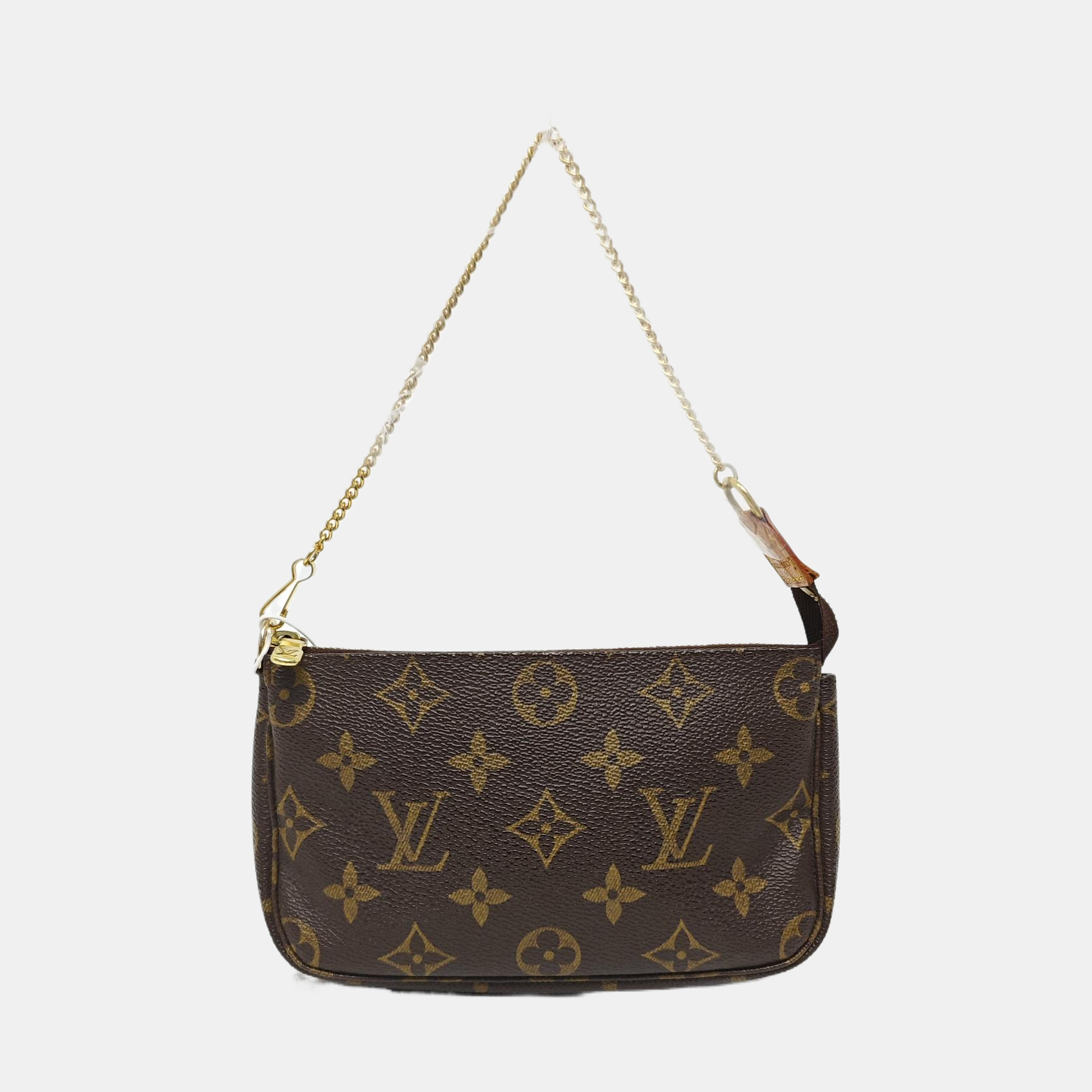 ACCESSOIRES MM Monogram Coated Canvas Brown
