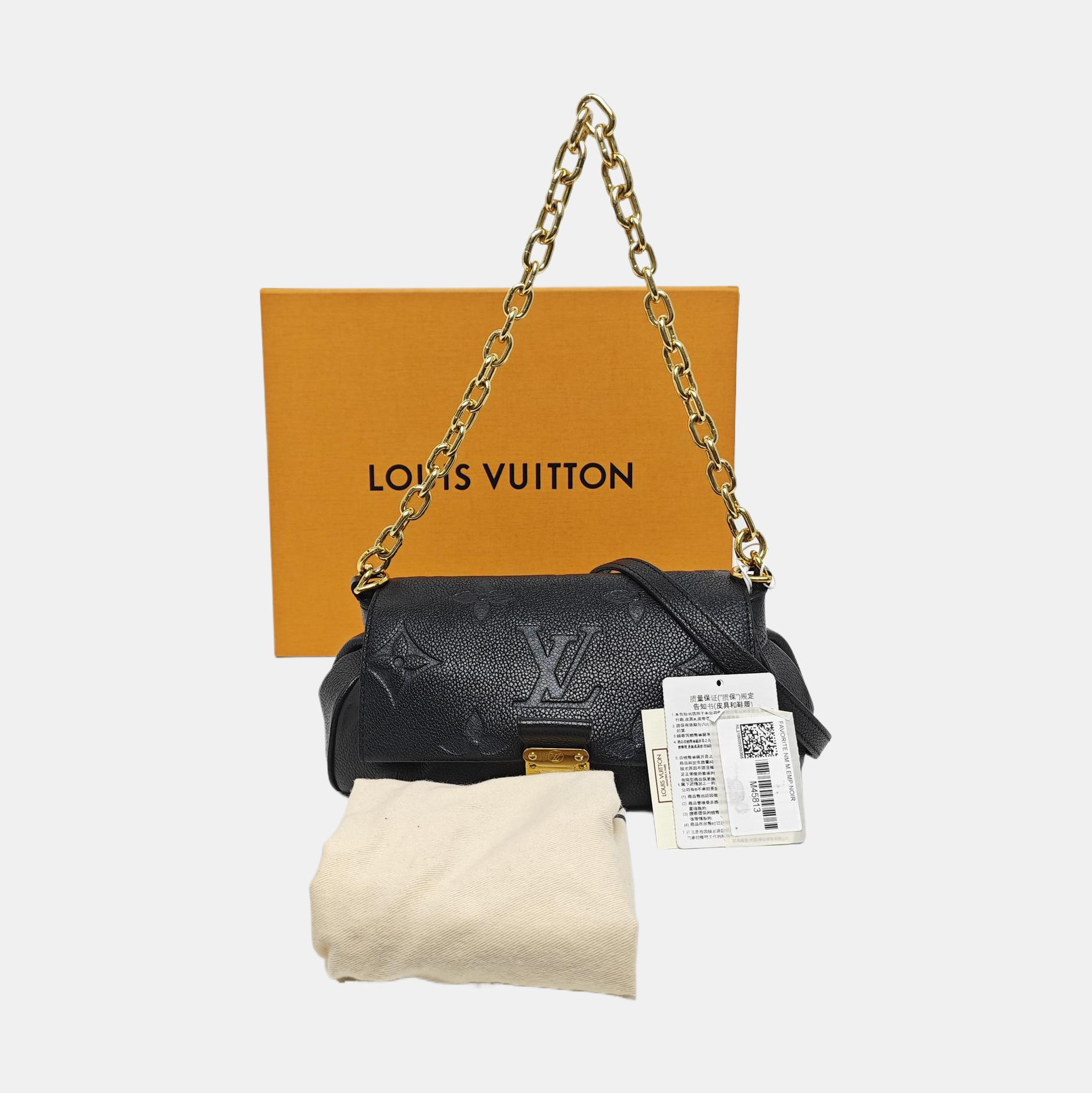 FAVORITE Calfskin Black