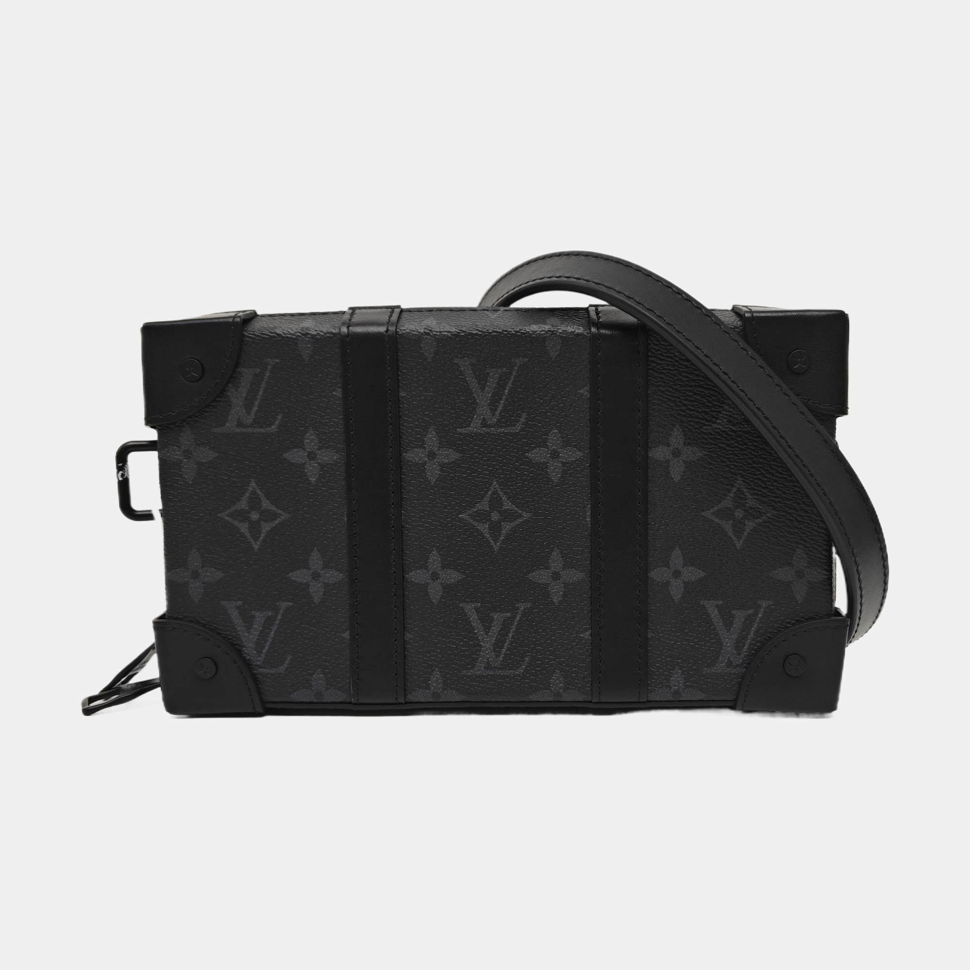 WALLET TRUNK Monogram Coated Canvas Gray