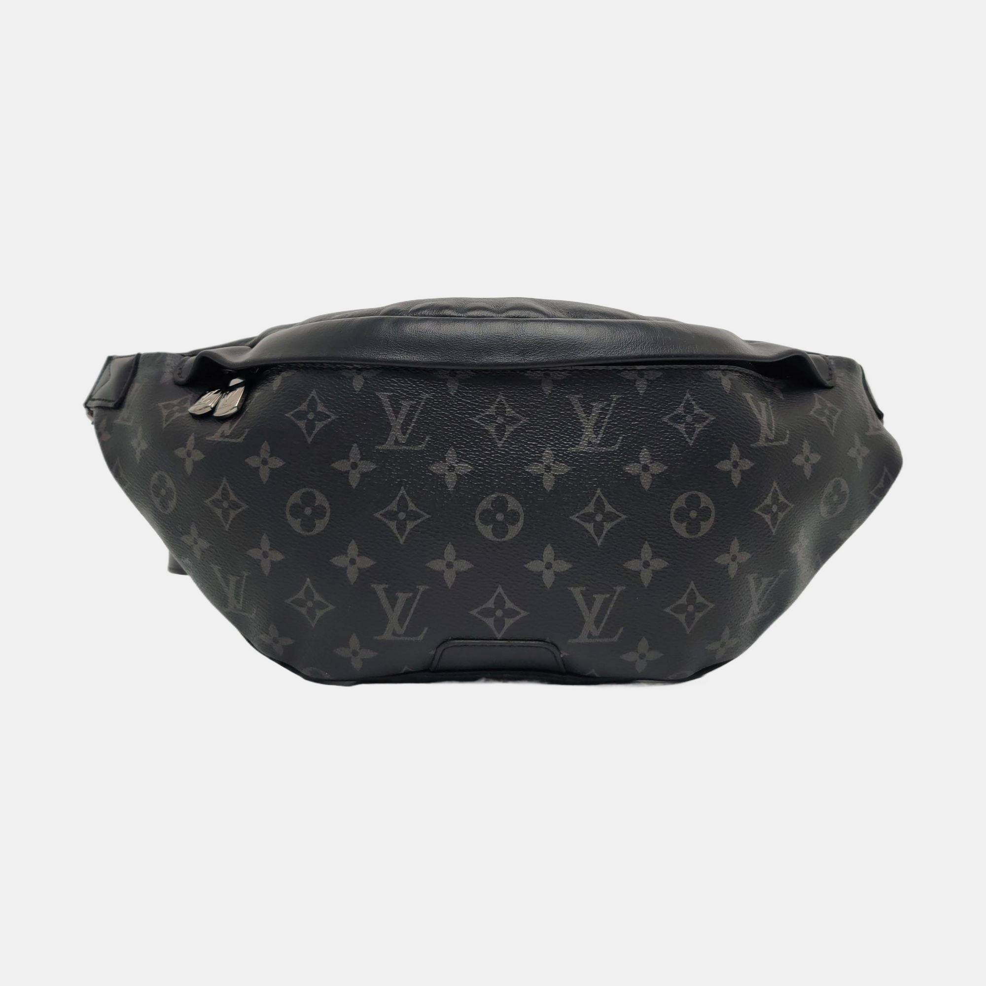 DISCOVERY Monogram Coated Canvas Black