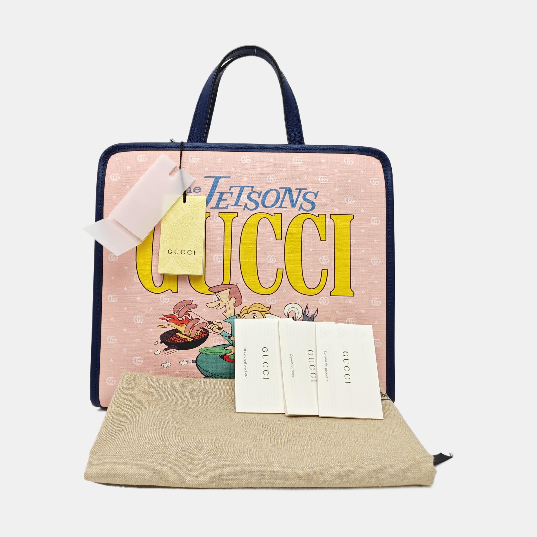GG Supreme Coated Canvas Pink