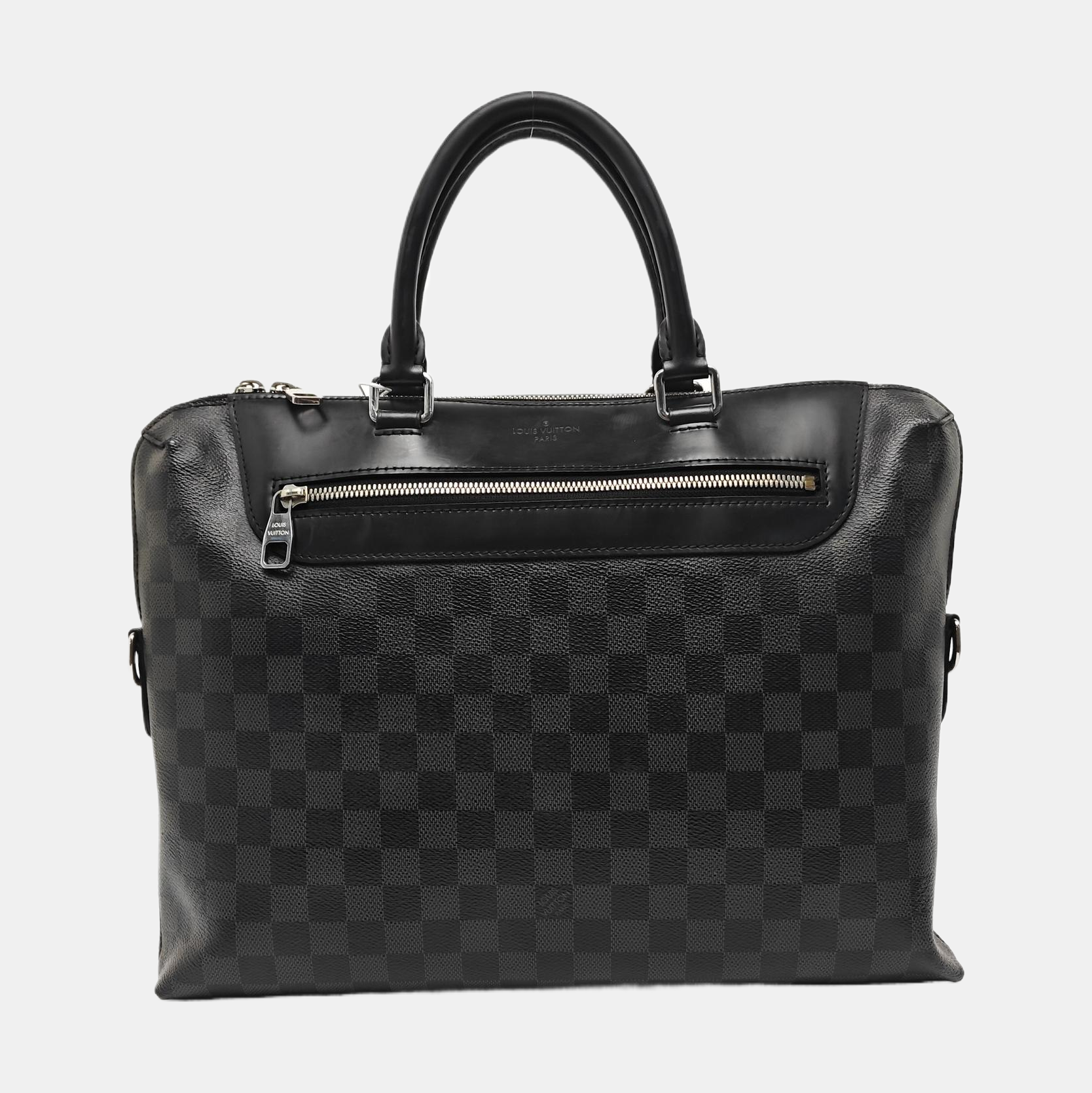 PORTE-DOCUMENTS Damier Graphite Coated Canvas Black