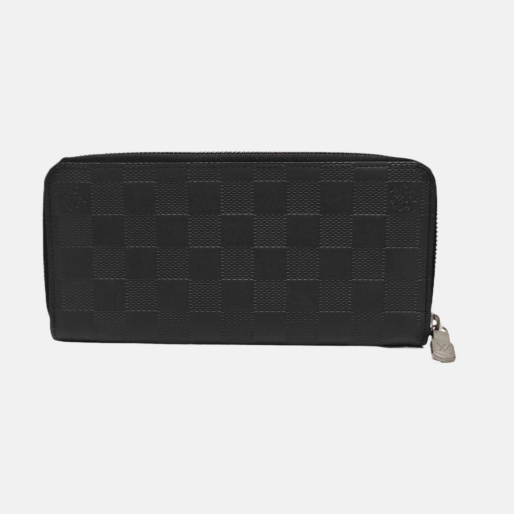 ZIPPY Damier Graphite Calfskin Black Wallet