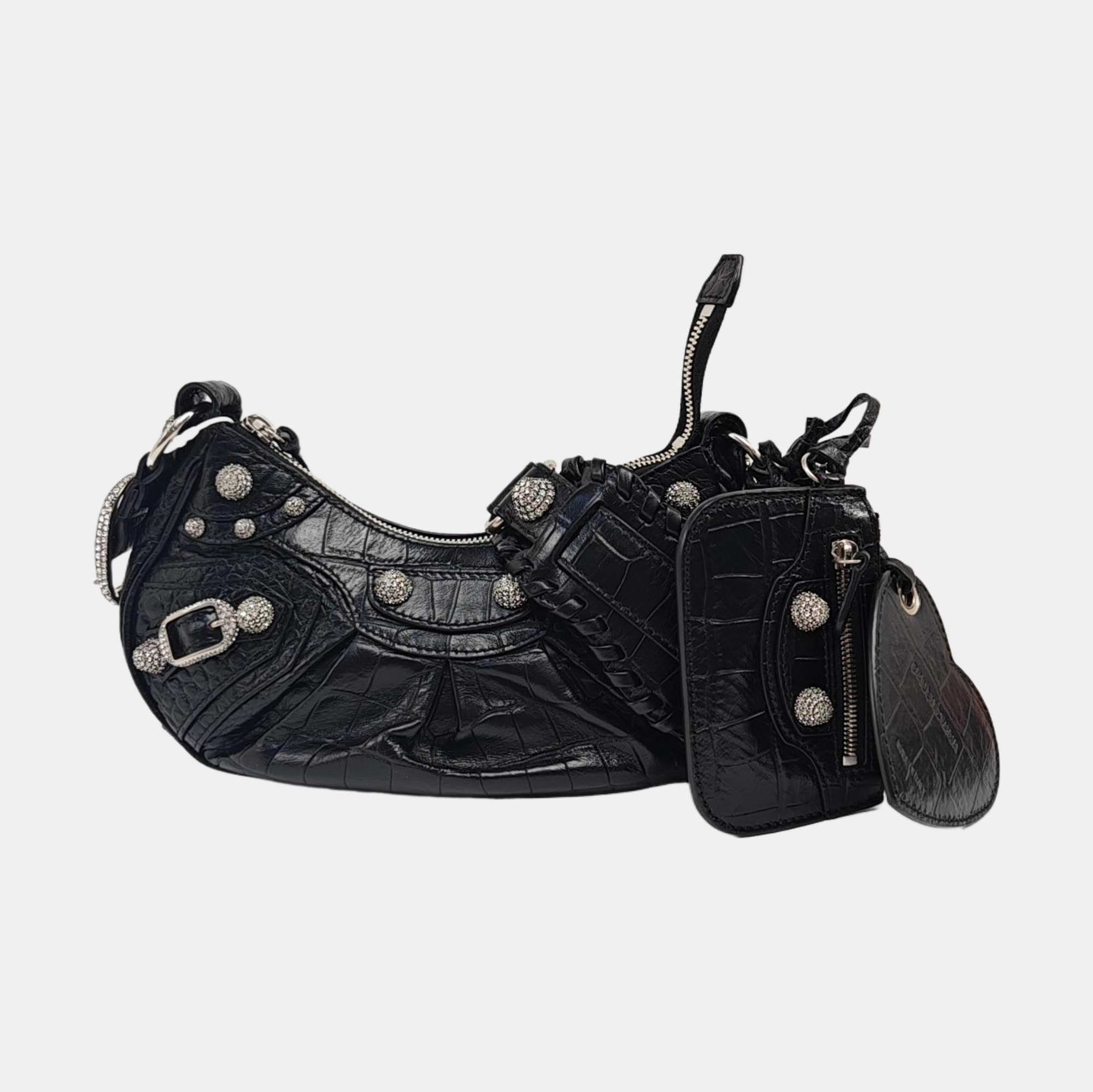 Le Cagole Small Calfskin Black