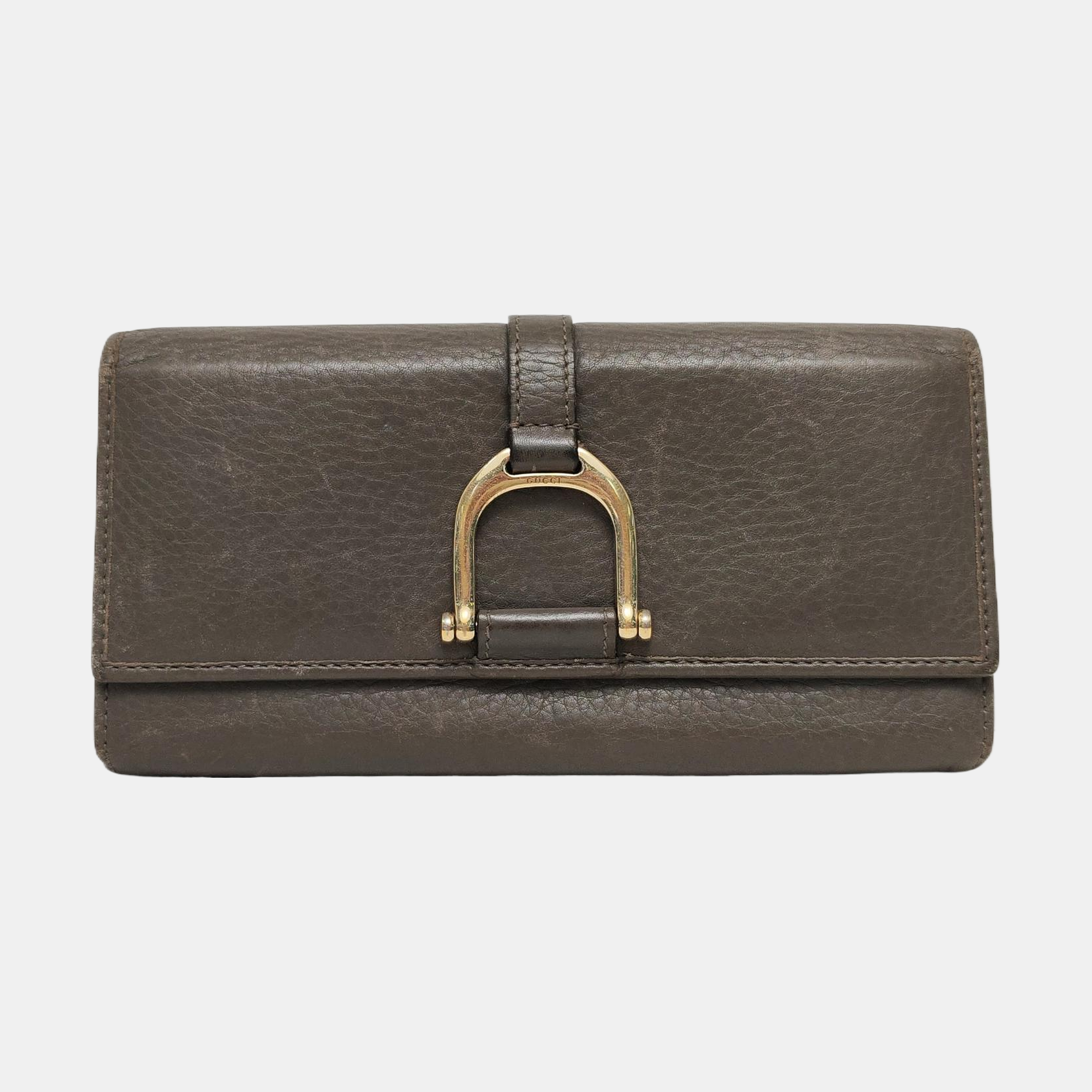 Calfskin Wallet Gray