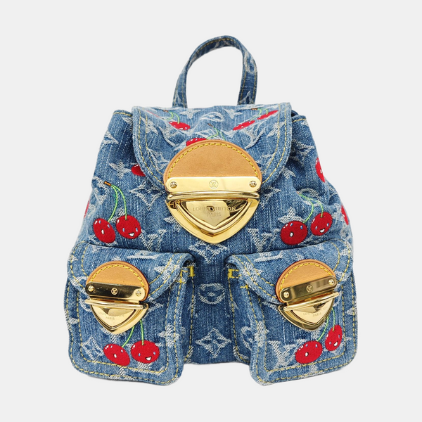 VENICE Monogram Denim Blue