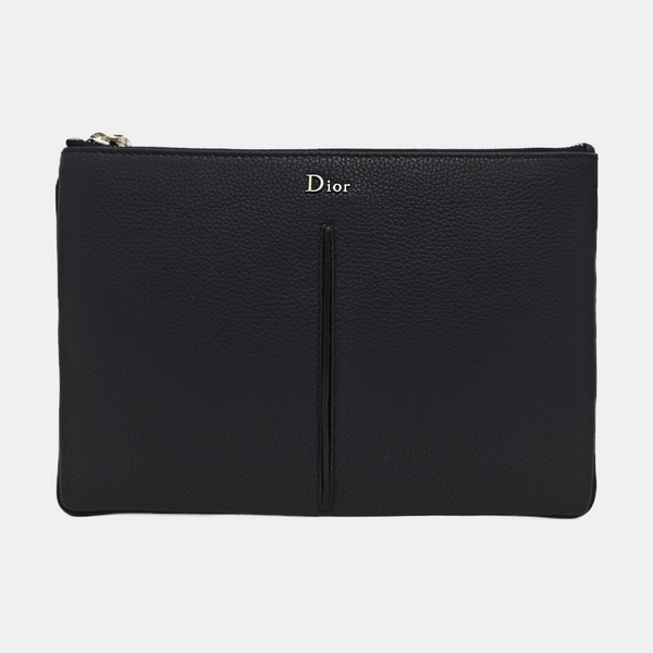 Calfskin Clutch Blue