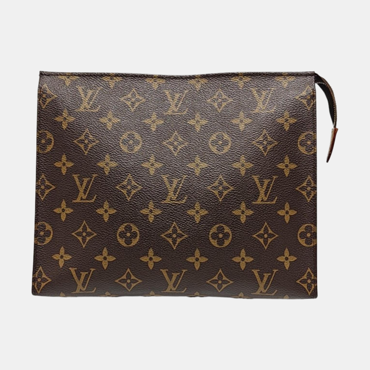 TOILET POCKET 26 Monogram Coated Canvas Brown